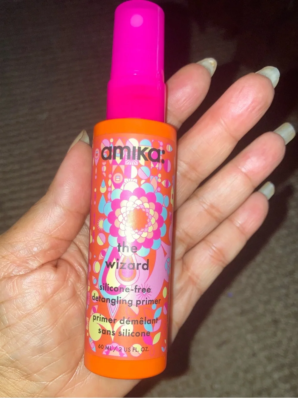 Amika The Wizard Silicone-Free Detangling Primer 1 oz